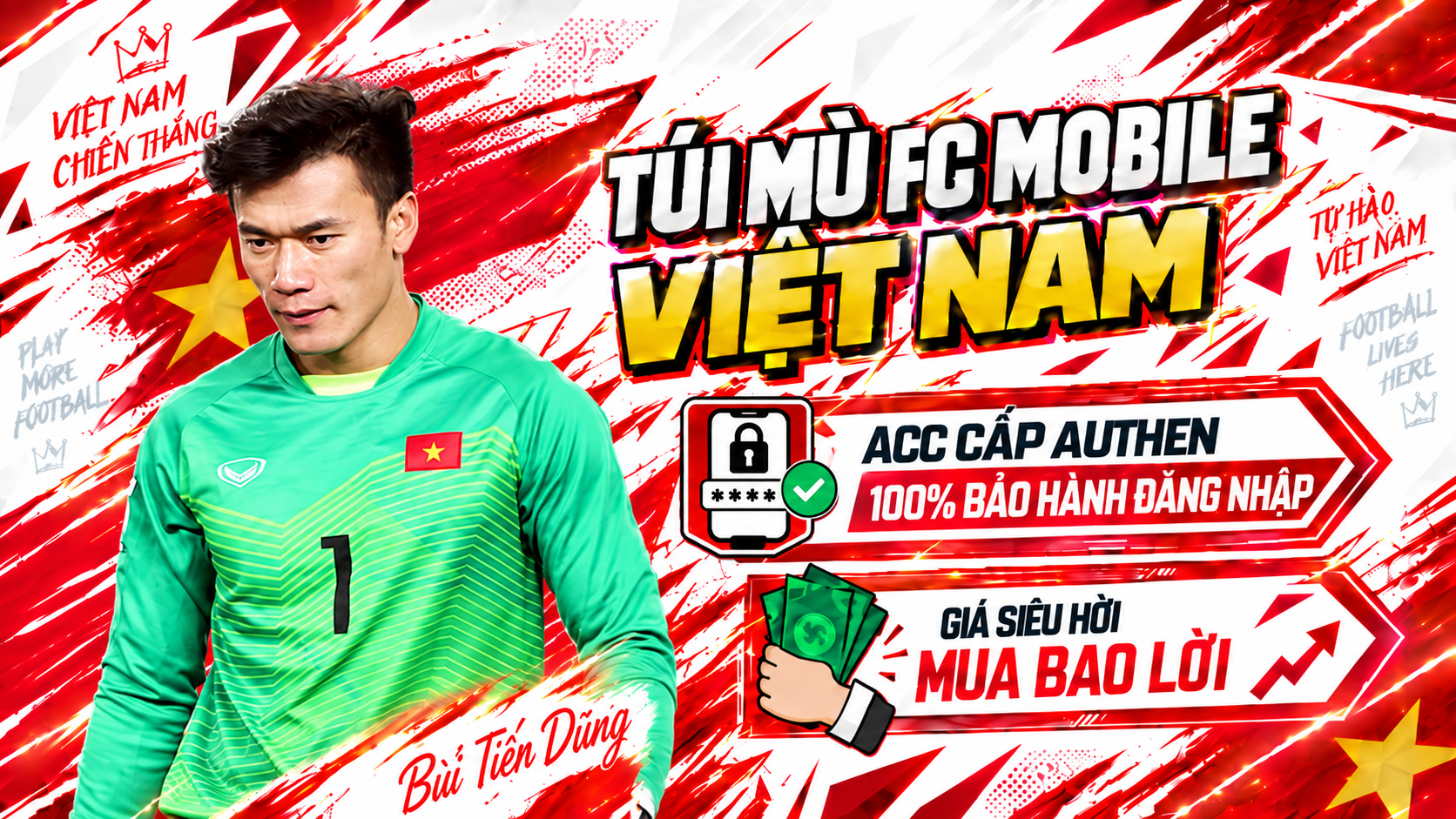 🇻🇳 Acc Fc Mobile Việt Nam [ Cấp Authen ]