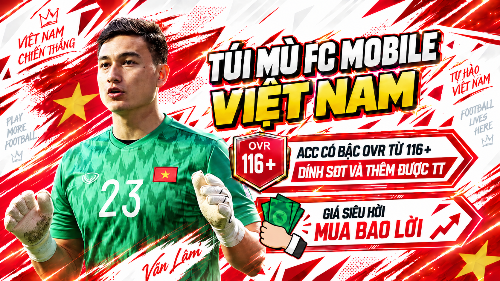 🇻🇳 Acc Fc Mobile Việt Nam [ GARENA ] + [ Dính SĐT ] + [ Bao Không Clone ]