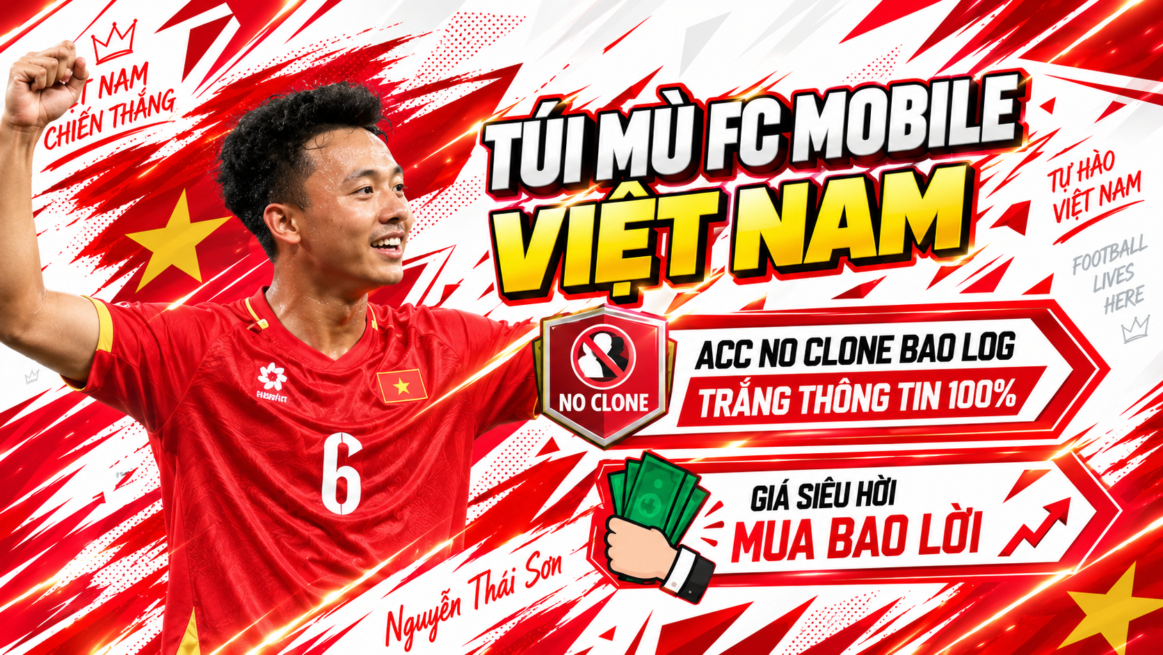 🇻🇳 Acc Fc Mobile Việt Nam [ No Clone ] + [ Trắng Thông Tin 100% ]